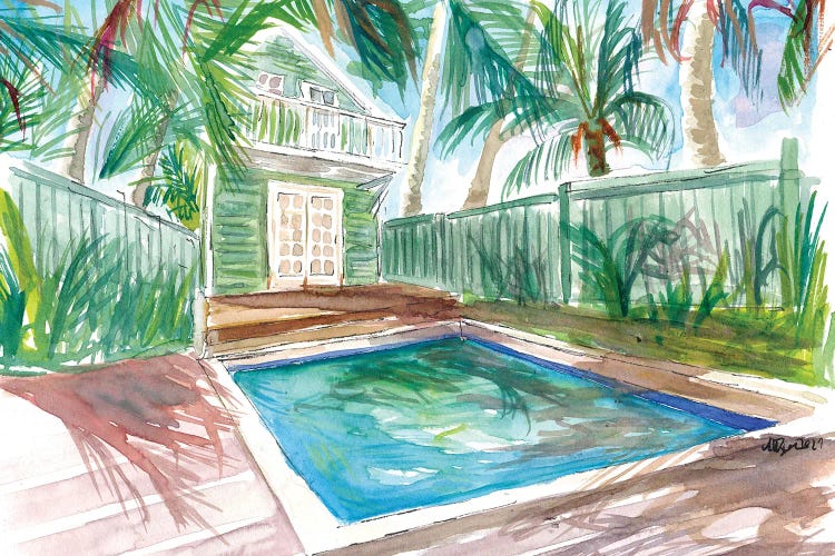 Zen And Serenity Pool With In Key West Fl