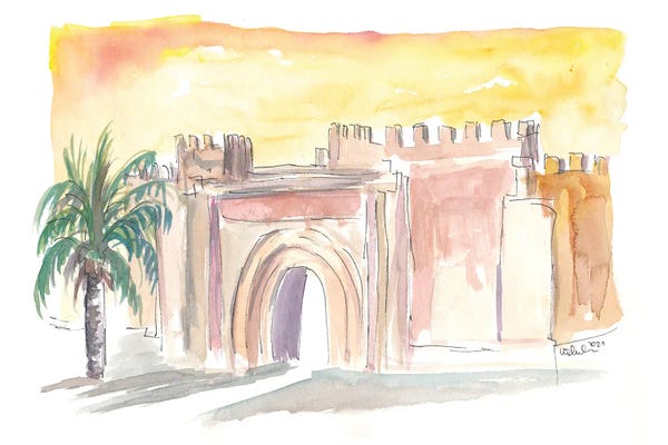 Morocco: Taroudannt Old Town Gate Morocco by Markus & Martina Bleichner