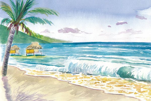 Markus & Martina Bleichner: Tropical Beach Vibes In Bora Bora French Polynesia by Markus & Martina Bleichner