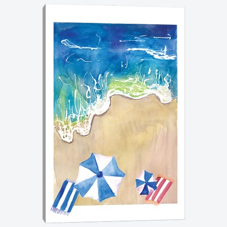 Dreaming Of Summer Vacations At The Beach Canvas Print #MMB530} by Markus & Martina Bleichner Canvas Print