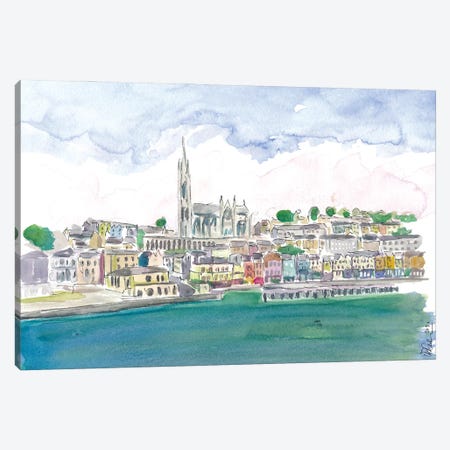 Cobh Ireland Co Cork Waterfront View Canvas Print #MMB589} by Markus & Martina Bleichner Canvas Art