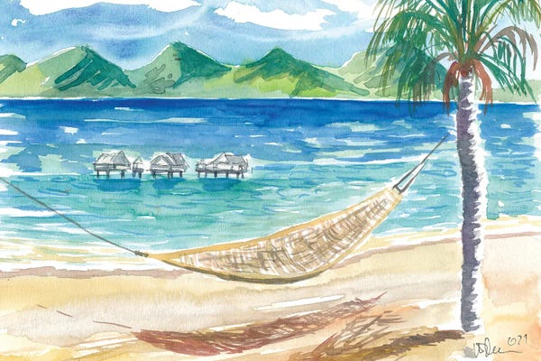 Markus & Martina Bleichner: Chilling In The South Sea With Hammock Beach And Polynesian Dreams by Markus & Martina Bleichner