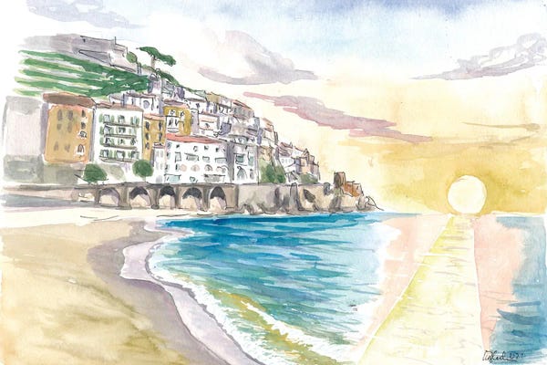 Amalfi Coast: Amore Amalfi Falling In Love In Italy by Markus & Martina Bleichner