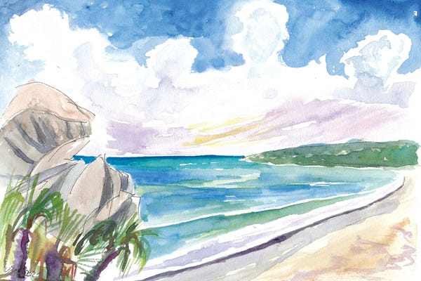 La Digue: Grand Anse La Digue Seychelles Island Dreams by Markus & Martina Bleichner