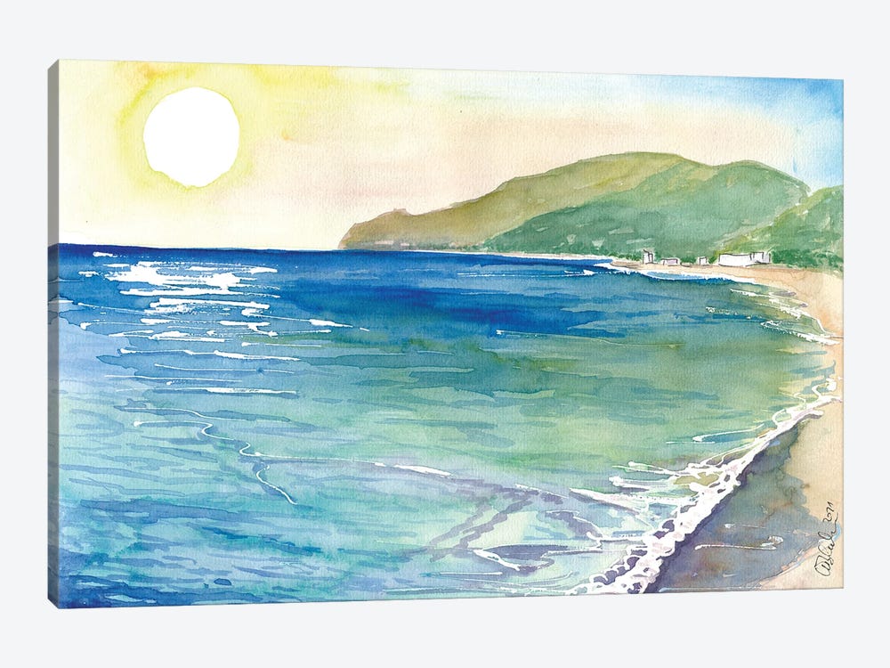 Tropical Beach Dreams In Grand Anse D Arlet Martinique by Markus & Martina Bleichner 1-piece Canvas Art