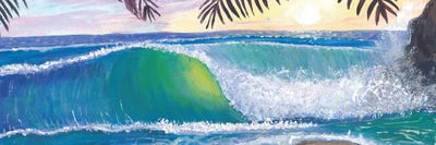 Tropical Dreams With Translucent Wave In Luxury Hideaway by Markus & Martina Bleichner canvas print