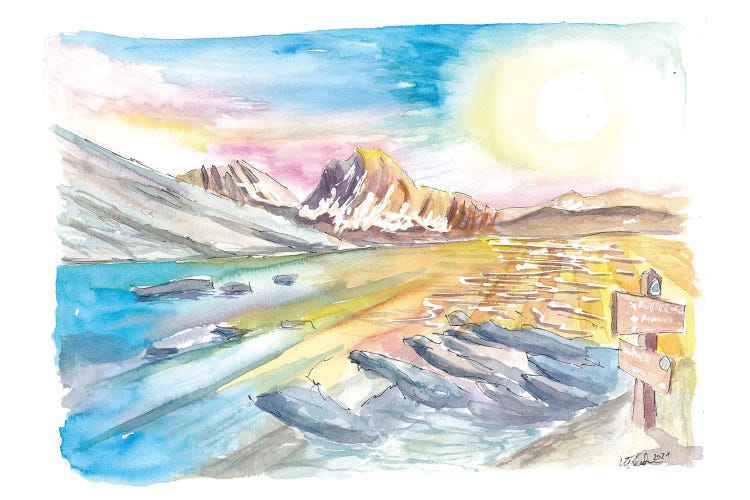 Incredible Pacific Crest Trail Hiking Memories From Cascades And Sierra Nevada Mountains by Markus & Martina Bleichner wall art