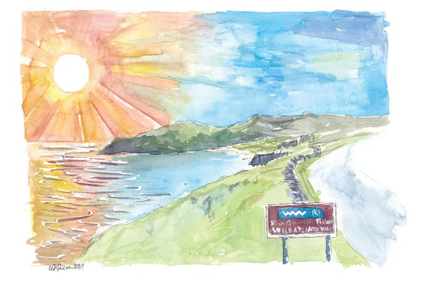 Ireland: Wild Atlantic Way Ireland Hiking With Gorgeous Coastal Views by Markus & Martina Bleichner
