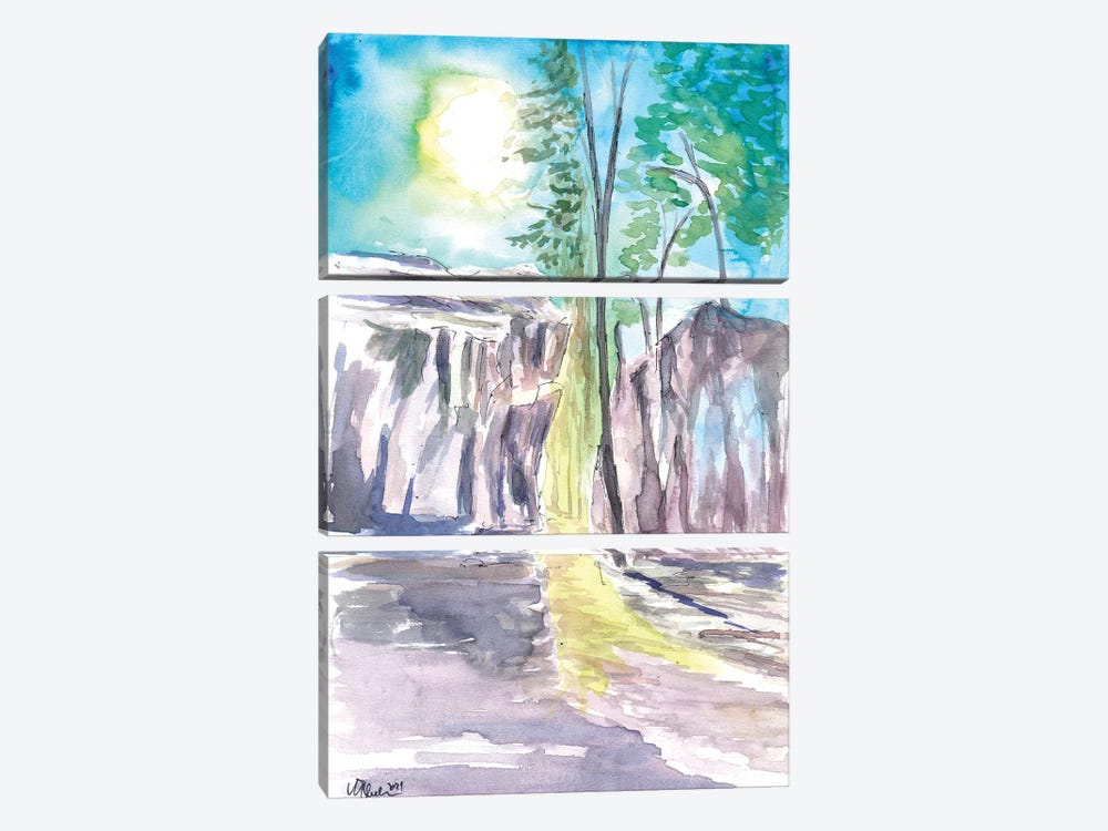Ozark Hiking Trail by Markus & Martina Bleichner 3-piece Canvas Print