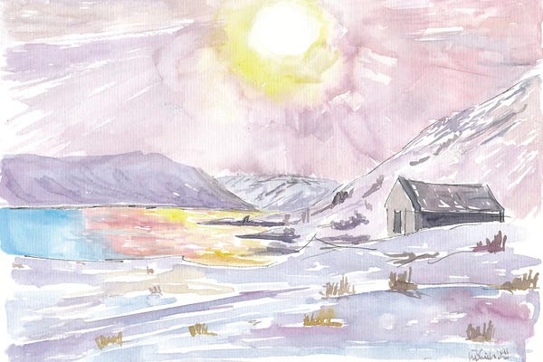 Scotland: Winter In The Highlands Romantic Scottish With Loch by Markus & Martina Bleichner
