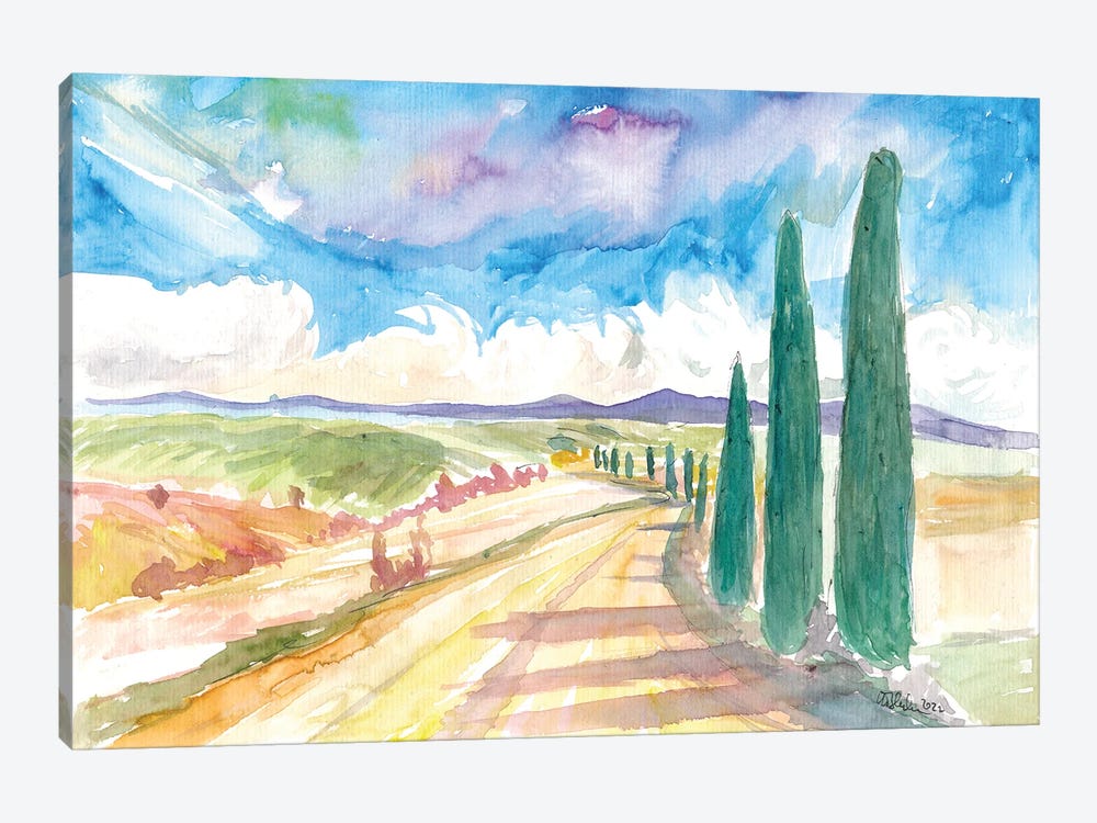 Rustic Tuscany Roads To Wineries And Country Manors by Markus & Martina Bleichner 1-piece Art Print
