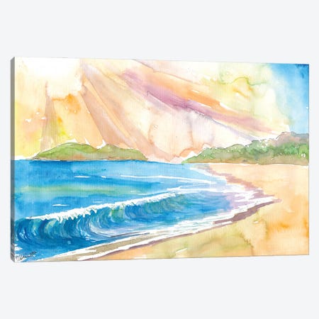 Goa India Dream Beach Indian Ocean Swell Canvas Print #MMB730} by Markus & Martina Bleichner Canvas Print