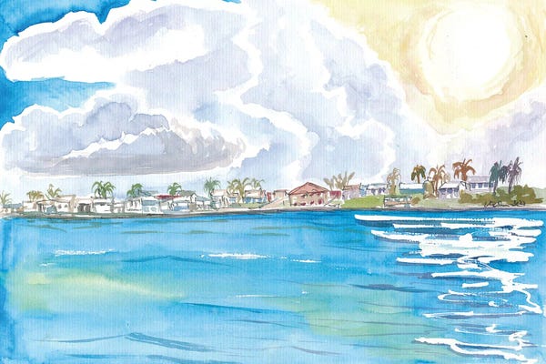 Markus & Martina Bleichner: Spanish Wells Waterfront Dreams On Island Of St. George's Cay Bahamas by Markus & Martina Bleichner