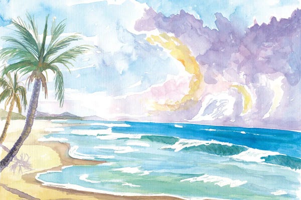 Markus & Martina Bleichner: Caribbean Beach St Kitts At Friars Bay by Markus & Martina Bleichner