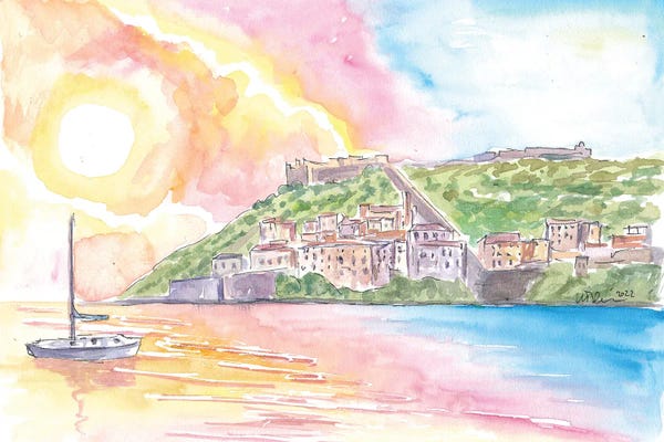 Markus & Martina Bleichner: Italian Perspectives On Porto Ercole With Monte Argentario by Markus & Martina Bleichner