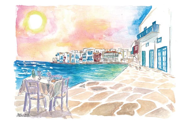 Markus & Martina Bleichner: Romantic Sundowner In Picturesque by Markus & Martina Bleichner