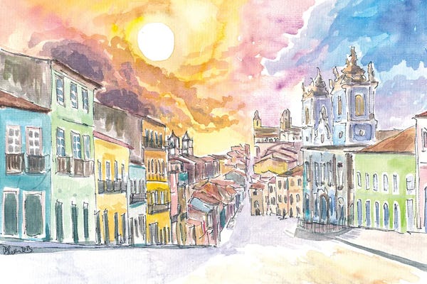 Central America: Salvador Bahia Historic Center Tour In Pelourinho by Markus & Martina Bleichner