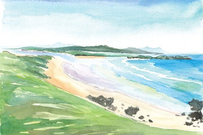 Donegal Irish Beach Dreams Near Inishowen Peninsula by Markus & Martina Bleichner canvas print