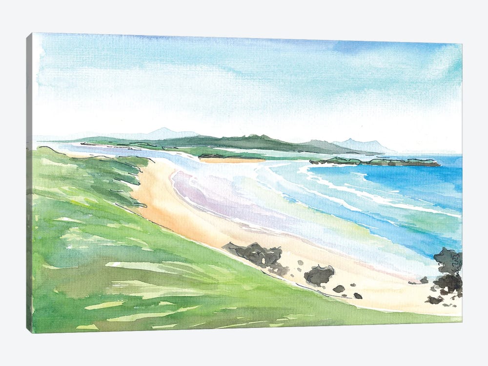 Donegal Irish Beach Dreams Near Inishowen Peninsula by Markus & Martina Bleichner 1-piece Canvas Art Print