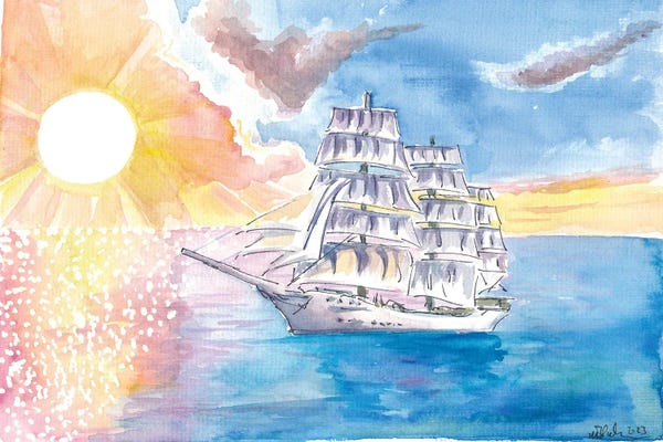 Markus & Martina Bleichner: Windjammer Sails And Seven Seas Under The Sun by Markus & Martina Bleichner