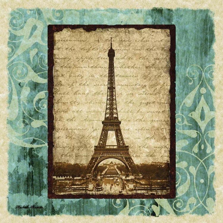 Parisian Trip I by Michael Marcon wall art