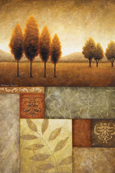 Cypress Trees: Plainview II by Michael Marcon