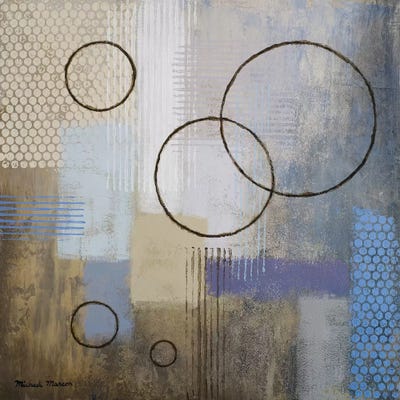 Rain Abstract I by Michael Marcon canvas print