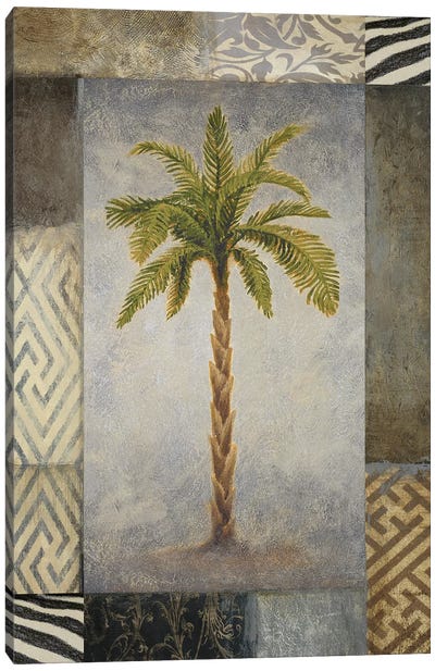 Sun Palm I Canvas Art Print - Michael Marcon