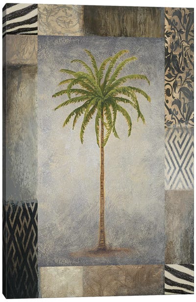 Sun Palm II Canvas Art Print - Michael Marcon