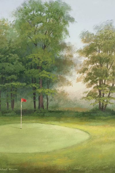 Golf Courses: Amacoy Green I by Michael Marcon