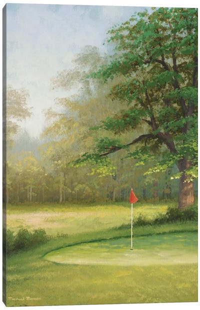 Amacoy Green II Canvas Art Print - Golf Art