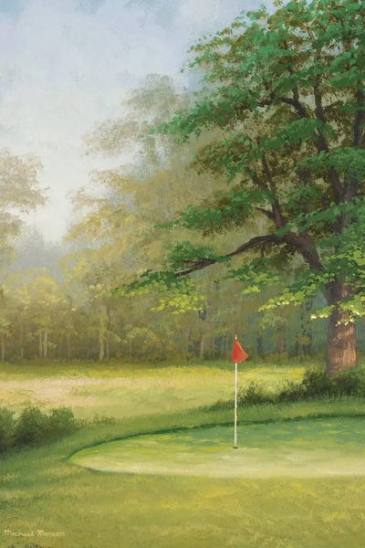 Golf Courses: Amacoy Green II by Michael Marcon