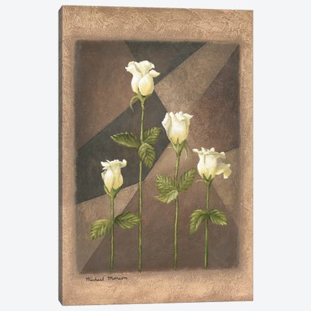 Yellow Roses Canvas Print #MMC165} by Michael Marcon Canvas Artwork
