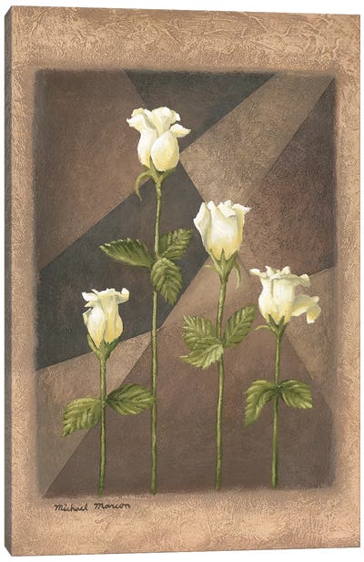 Yellow Roses Canvas Art Print