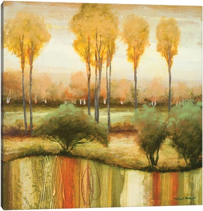 Early Morning Meadow II Canvas Art Print - Michael Marcon