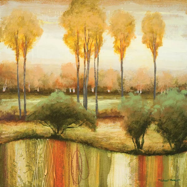 Marshes & Swamps: Early Morning Meadow II by Michael Marcon