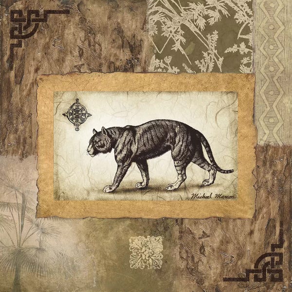 Cougars: Ashanti Motifs I by Michael Marcon