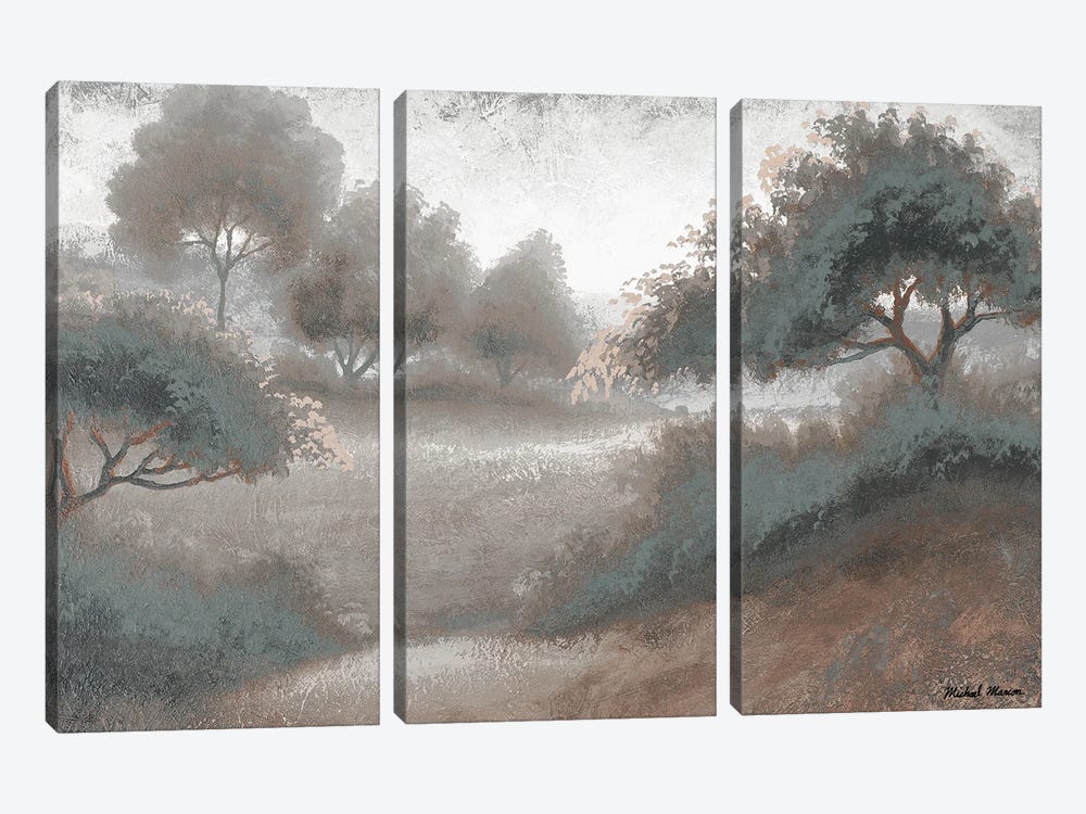 Muted Landscape by Michael Marcon 3-piece Canvas Artwork