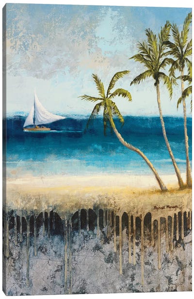Atlantic Dream II Canvas Art Print - Tropical Beach Art