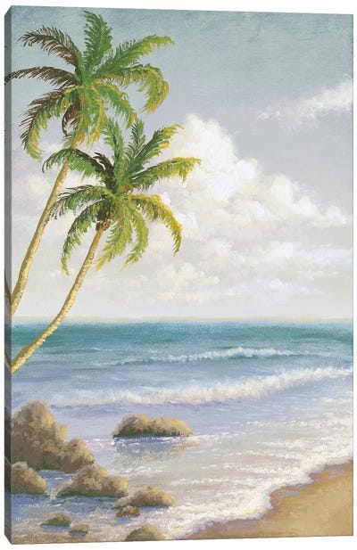 Atlantic Seaside I Canvas Art Print