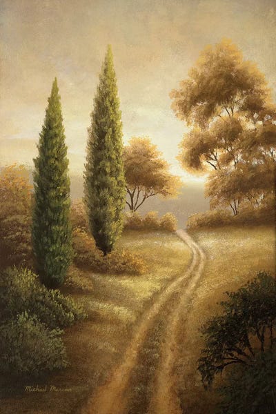 Cypress Trees: Auburn II by Michael Marcon