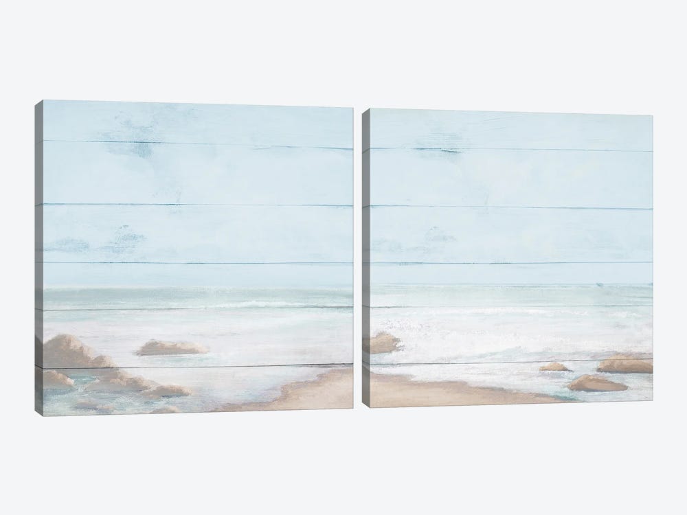 Atlantic Coast Diptych by Michael Marcon 2-piece Canvas Wall Art