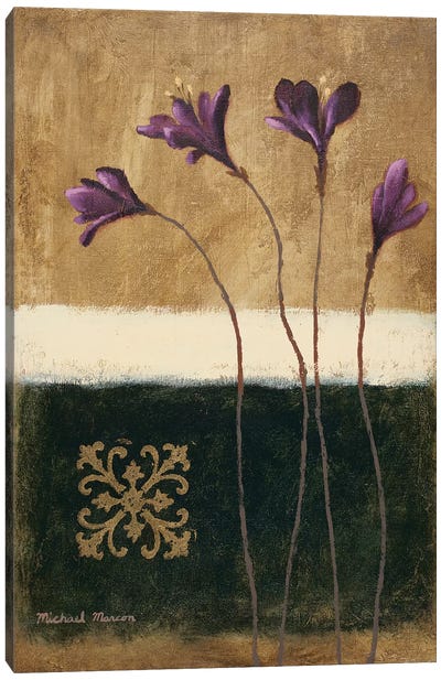Color Field Blossom I Canvas Art Print - Michael Marcon