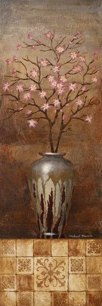 Pottery Still Life: Fantasy Floral I by Michael Marcon