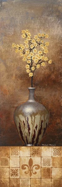 Pottery Still Life: Fantasy Floral II by Michael Marcon