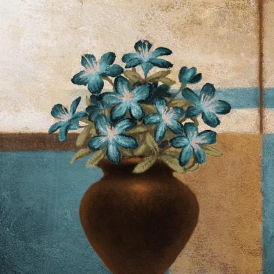 Floral Motif I by Michael Marcon canvas print