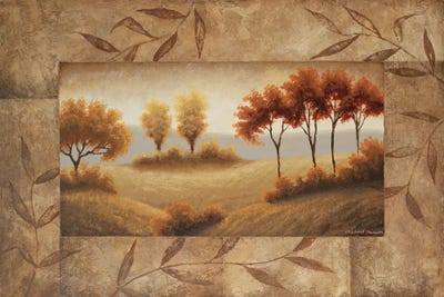 Luminous VIstas II by Michael Marcon framed canvas print