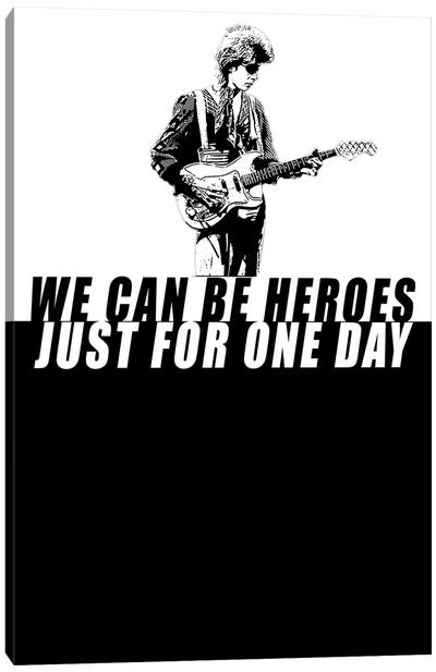 David Bowie - Heroes Canvas Art Print