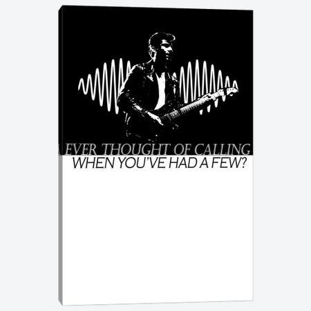 Arctic Monkeys - Do I Wanna Know Canvas Print #MMD17} by JMA Media Canvas Print