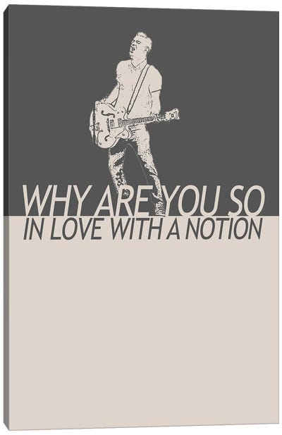 Courteeners - Why Are You So In Love With A Notion Canvas Art Print